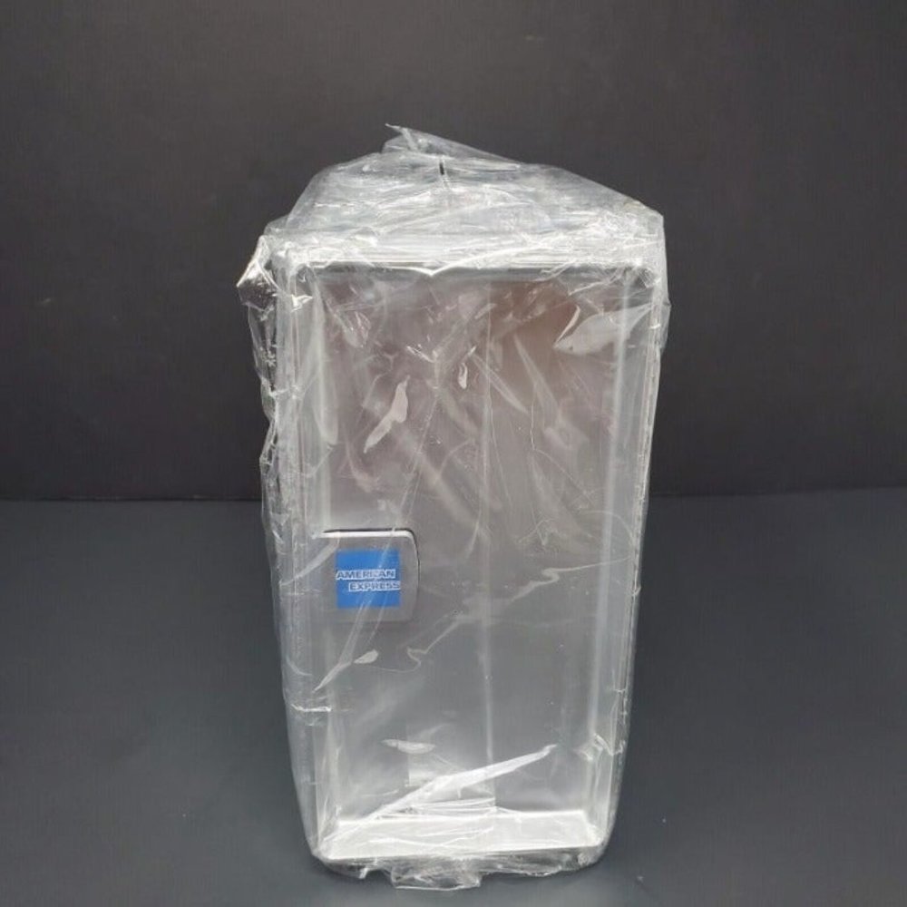 Set of 25 Brand New American Express Silver Tip Trays Check Presenters